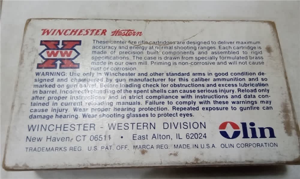 Vintage Western 38-55 Winchester 255 gr. Soft Point ammo-img-2