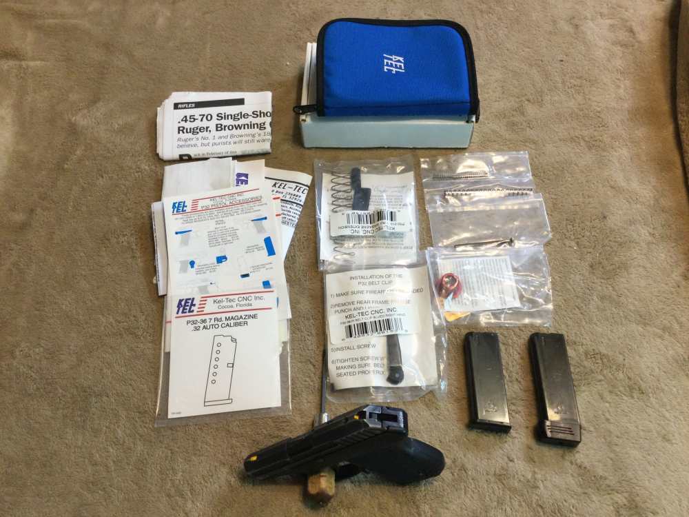 KEL-TEK P32 SEMI-AUTO PISTOL in .32 ACP Cal.-img-0