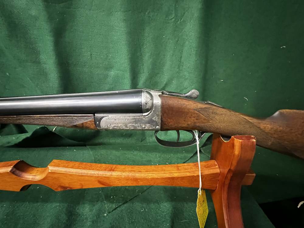 Lovely lightweight Webley &Scott 12 GA SXS Ejector-img-0