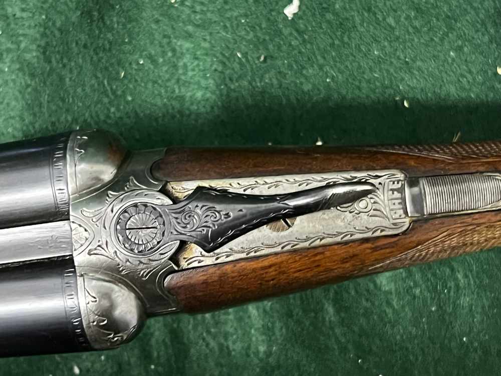 Lovely lightweight Webley &Scott 12 GA SXS Ejector-img-17