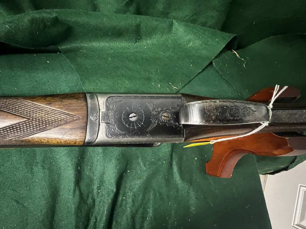 Lovely lightweight Webley &Scott 12 GA SXS Ejector-img-10