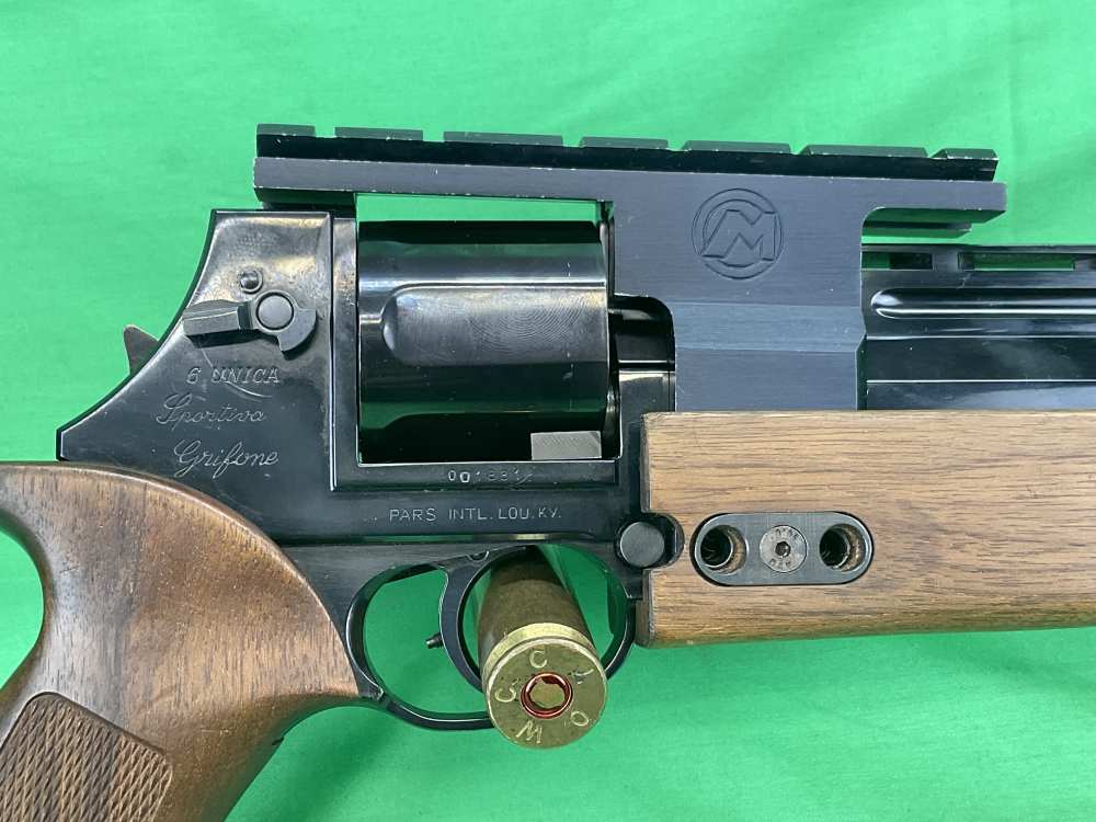 RARE Mateba 6 Unica Sportiva Grifone Autorevolver Carbine Revolving 44 Mag-img-3