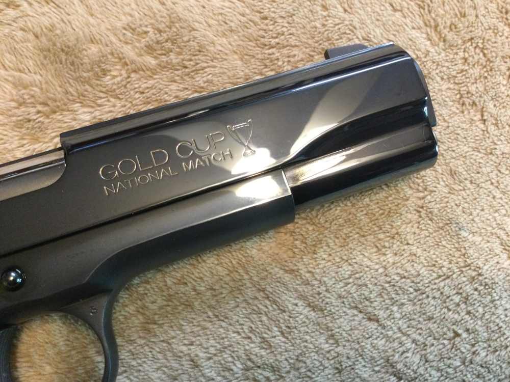 COLT/TALO GOLD CUP TROPHY NATIONAL MATCH 1911 PISTOL in 45 ACP Cal.-img-7