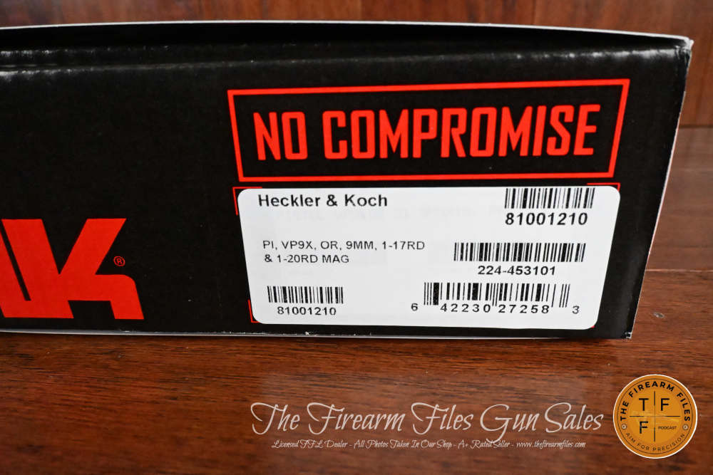Heckler and Koch VP9 X Optic Ready 9mm Pistol, New, 81001210-img-11