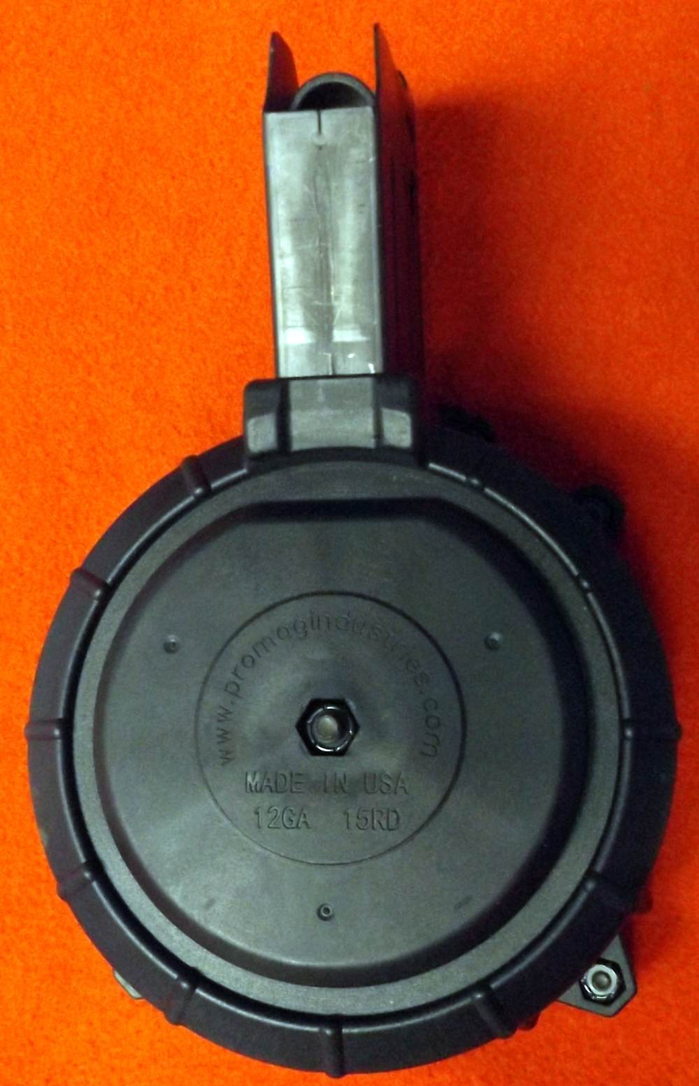 PRO MAG 12 GAUGE 15 ROUND DRUM MAGAZINE-img-0