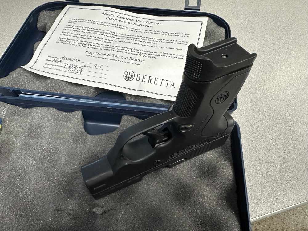 BERETTA BU9 NANO Y-3 GUN-img-2
