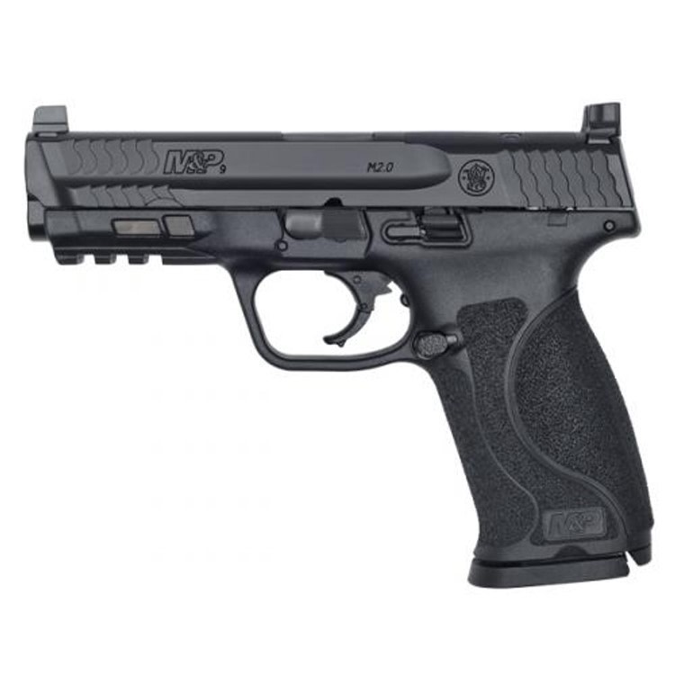 Smith & Wesson M&P 2.0, 9MM, 4.25", Optic Height Night Sights, Optics Ready-img-0