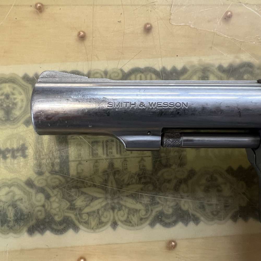 Smith & Wesson 64-5 38Spl Double Action Used Revolver -img-3