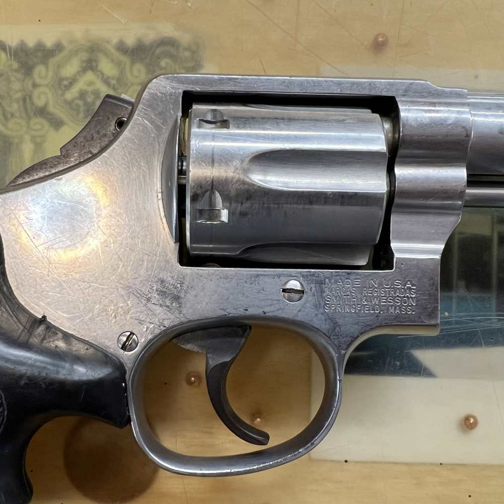 Smith & Wesson 64-5 38Spl Double Action Used Revolver -img-6