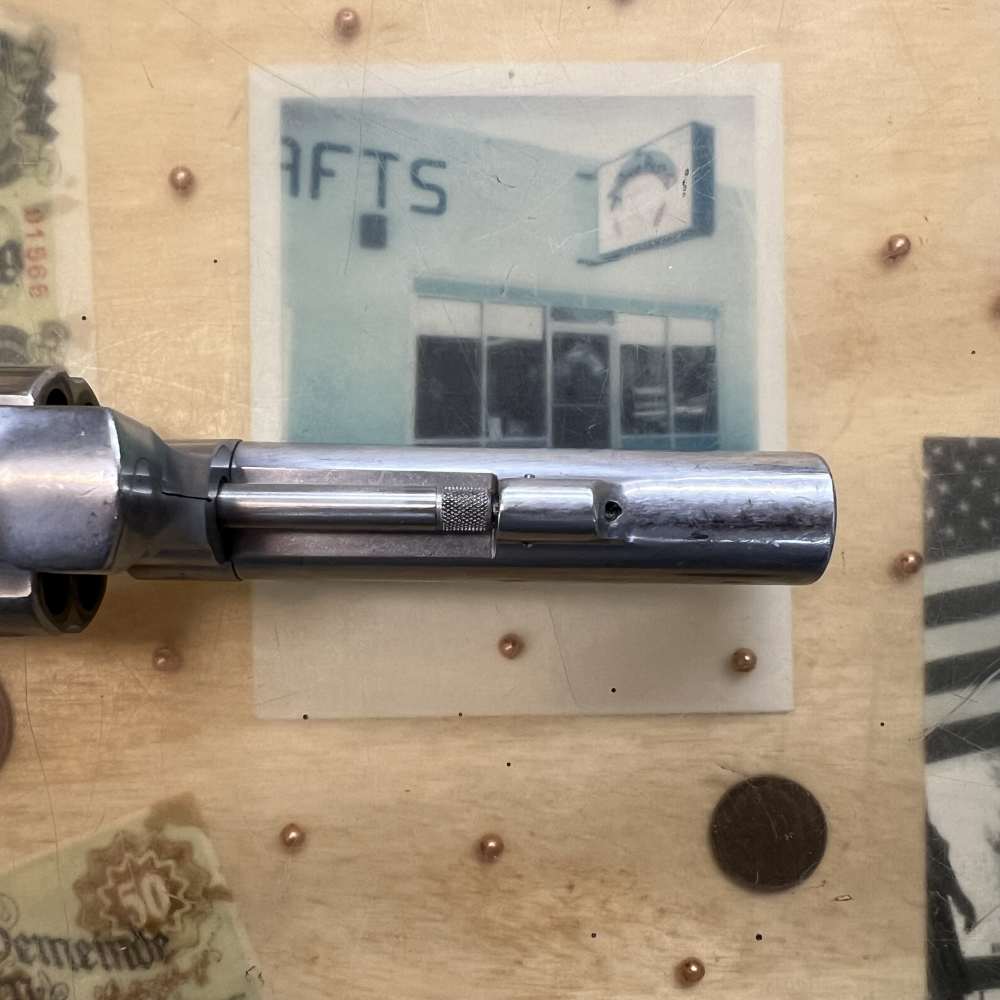 Smith & Wesson 64-5 38Spl Double Action Used Revolver -img-9