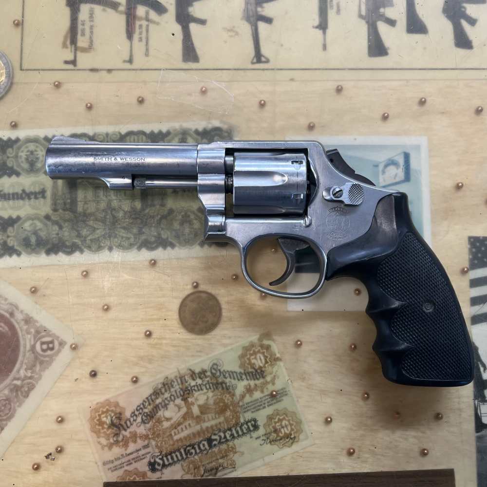 Smith & Wesson 64-5 38Spl Double Action Used Revolver -img-0