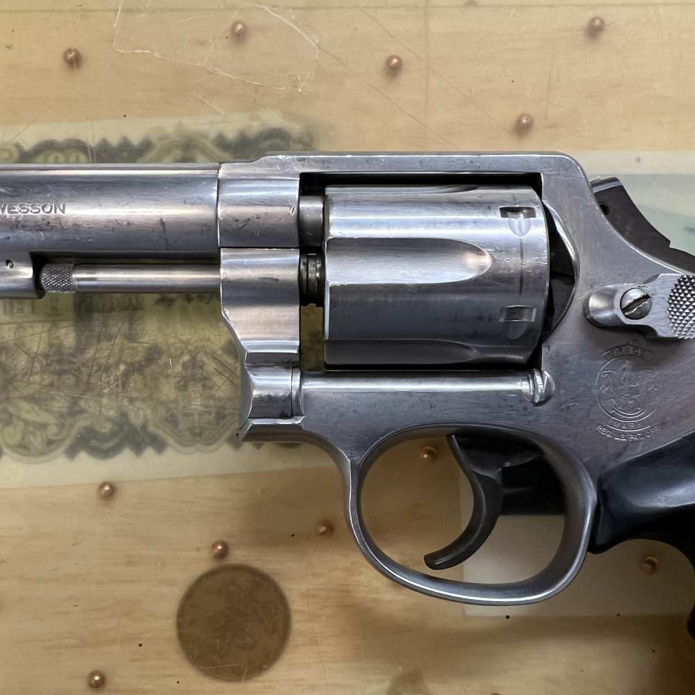 Smith & Wesson 64-5 38Spl Double Action Used Revolver -img-2