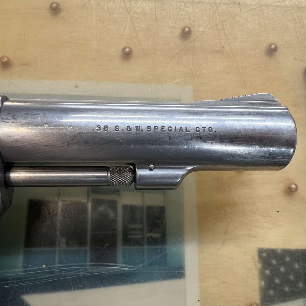 Smith & Wesson 64-5 38Spl Double Action Used Revolver -img-7