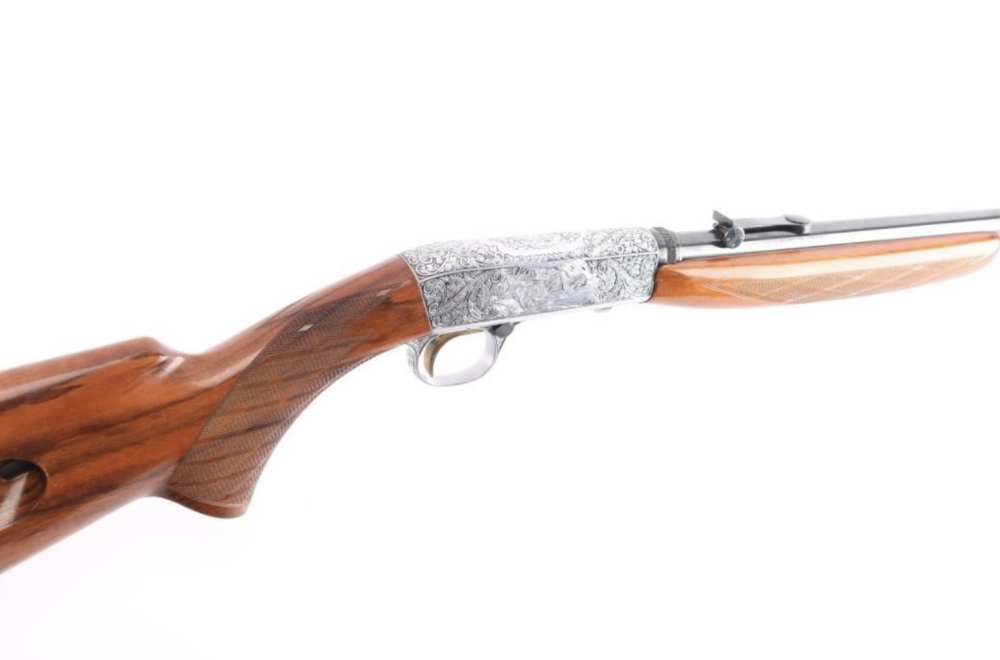 1958 BROWNING BELGUIM FACTORY ENGRAVED "GRADE III" SA-22 LR-img-37