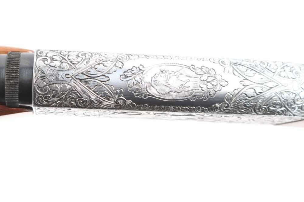 1958 BROWNING BELGUIM FACTORY ENGRAVED "GRADE III" SA-22 LR-img-33