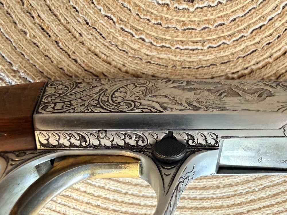 1958 BROWNING BELGUIM FACTORY ENGRAVED "GRADE III" SA-22 LR-img-20