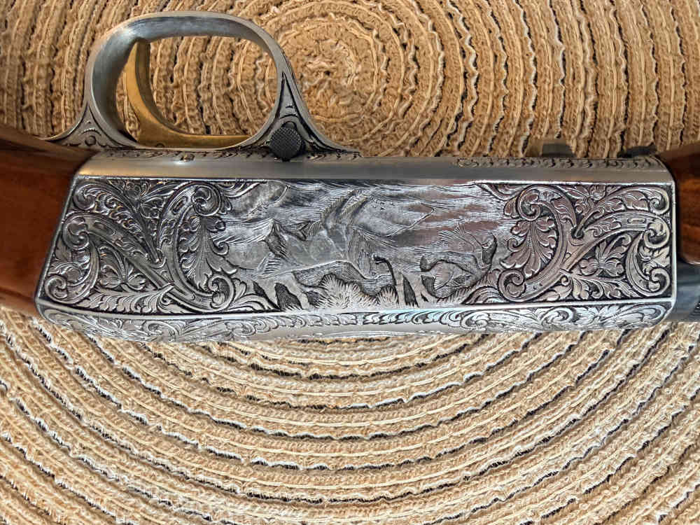 1958 BROWNING BELGUIM FACTORY ENGRAVED "GRADE III" SA-22 LR-img-6