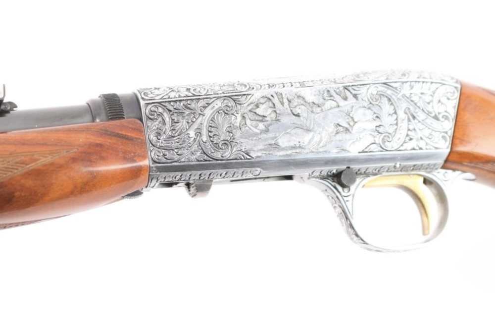 1958 BROWNING BELGUIM FACTORY ENGRAVED "GRADE III" SA-22 LR-img-22