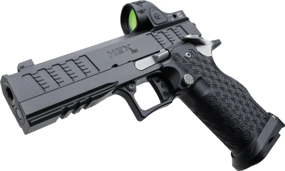Jacob Grey Hex Pro - 4.6" Ported Barrel (9mm) - SRO - Black-img-5