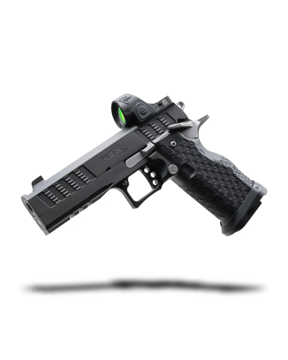 Jacob Grey Hex Pro - 4.6" Ported Barrel (9mm) - SRO - Black-img-3