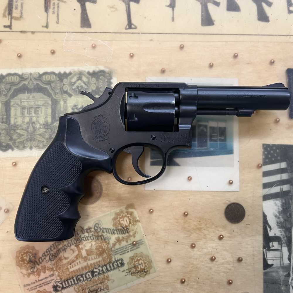 Smith & Wesson 10-6 38Spl Double Action Used Revolver-img-4