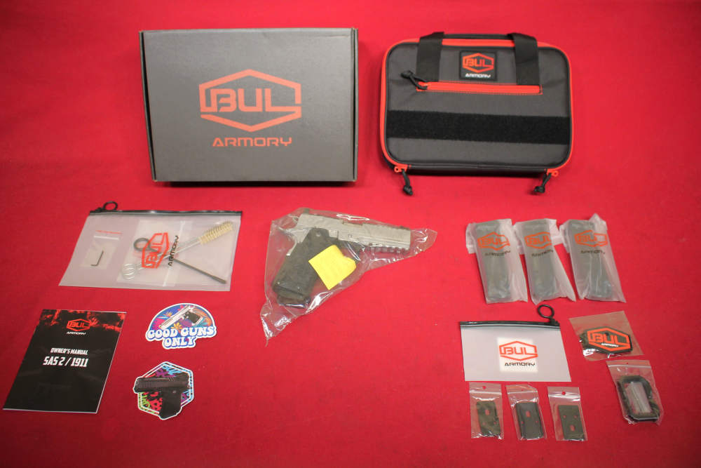  BUL Armory SAS II TAC 9mm 2026 W/4.25" Bbl, 4x 20rd Mags, Optics Ready-img-0