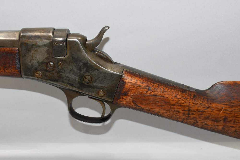 Antique Whitney Arms Co Phoenix Swing Breech Single Shot Rifle 44 Rimfire-img-8