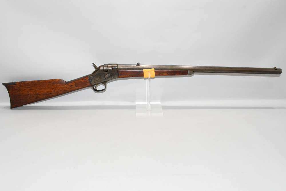 Antique Whitney Arms Co Phoenix Swing Breech Single Shot Rifle 44 Rimfire-img-0