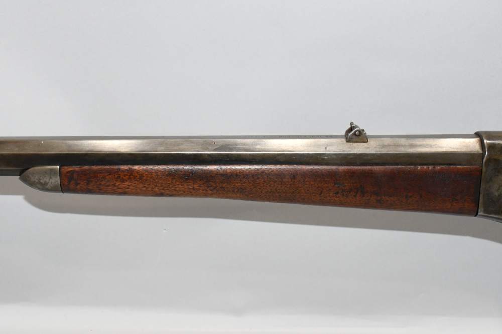 Antique Whitney Arms Co Phoenix Swing Breech Single Shot Rifle 44 Rimfire-img-9