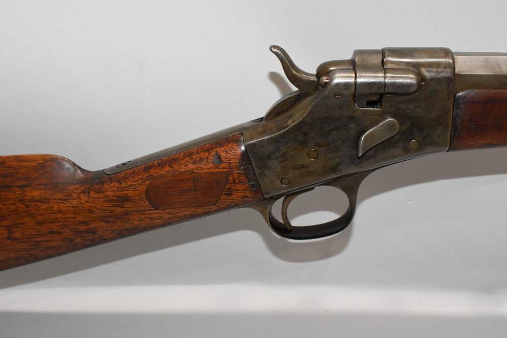 Antique Whitney Arms Co Phoenix Swing Breech Single Shot Rifle 44 Rimfire-img-3