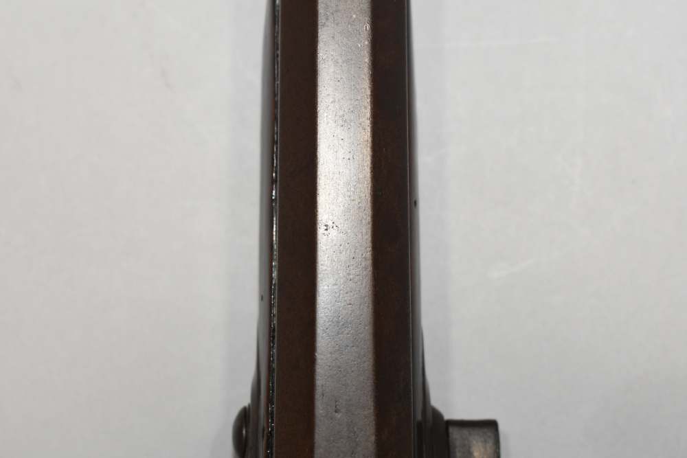 Large Unmarked Germanic ? Flintlock 58 Cal Pistol W Stock Mt READ-img-13