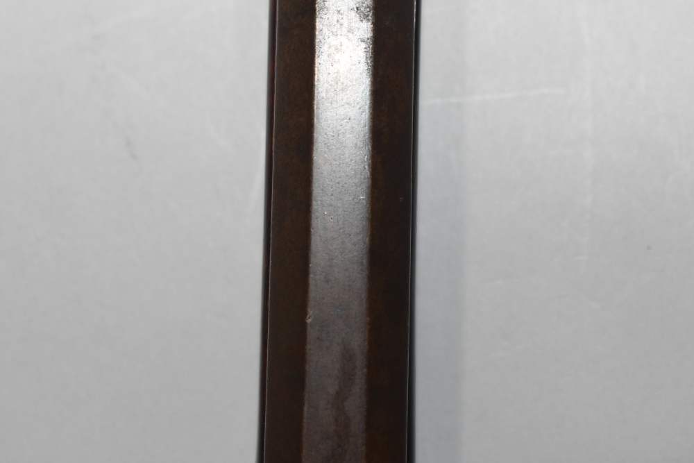 Large Unmarked Germanic ? Flintlock 58 Cal Pistol W Stock Mt READ-img-14