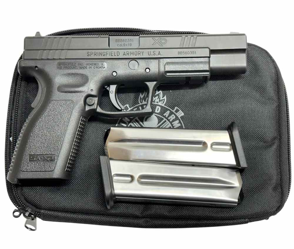 SPRINGFIELD ARMORY XD TACTICAL SEMI AUTOMATIC 9MM PISTOL-img-0