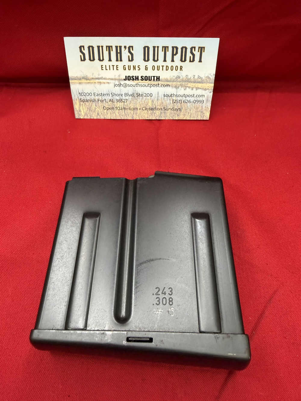 HK 770 SL7 10rd 308 Magazine Early Variation VG Condition #SO228-img-0