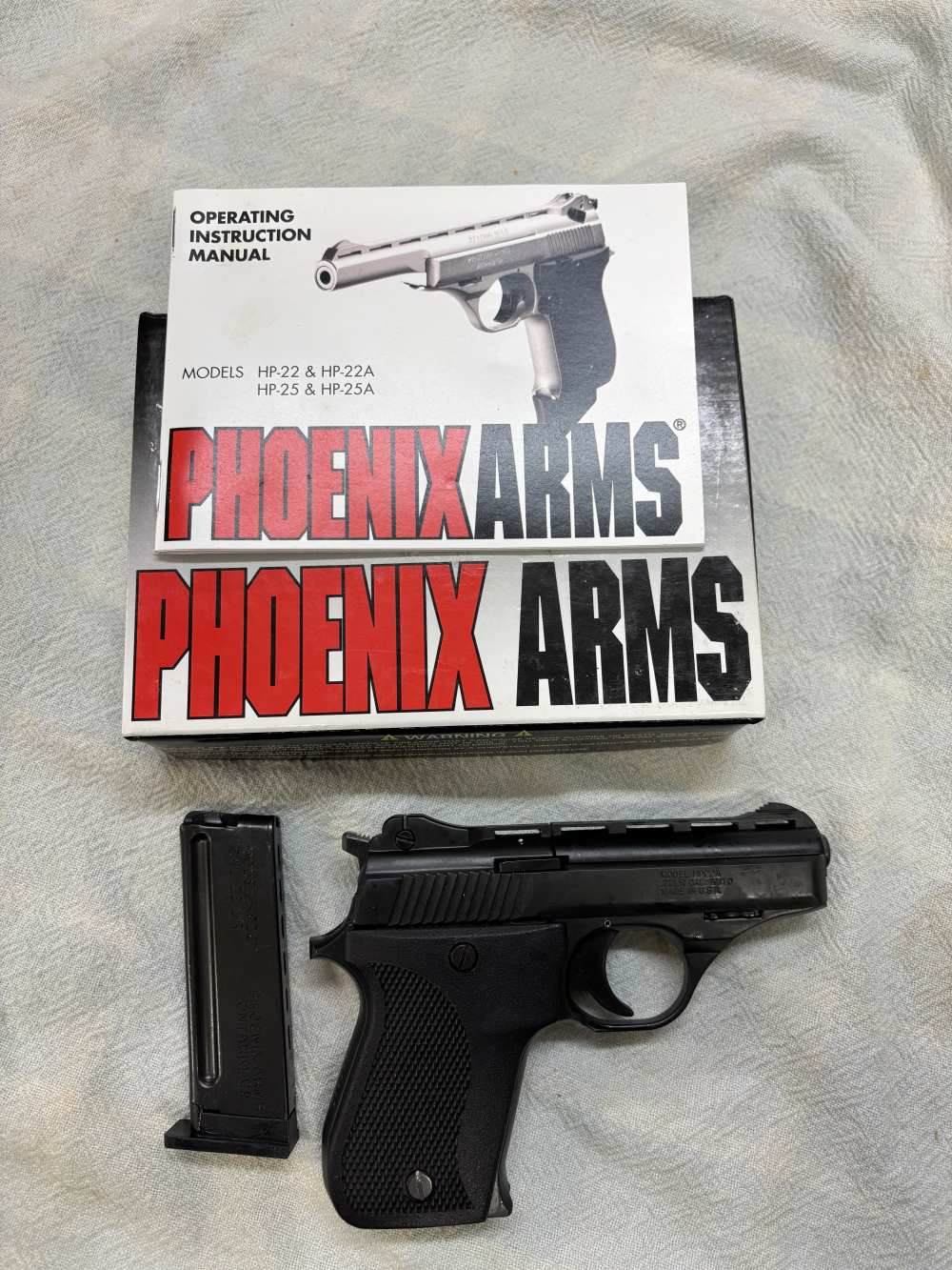 Phoenix Arms Model HP22 Caliber .22 LR Semi Auto Pistol -img-0