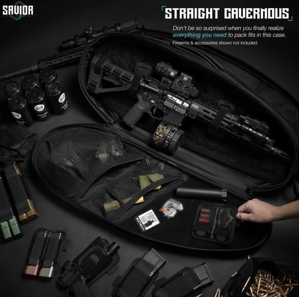 Savior Equipment Pro Touring Case RB-TENNIS-V1-BK Rifle Case-img-3