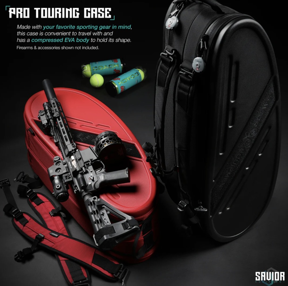 Savior Equipment Pro Touring Case RB-TENNIS-V1-BK Rifle Case-img-1