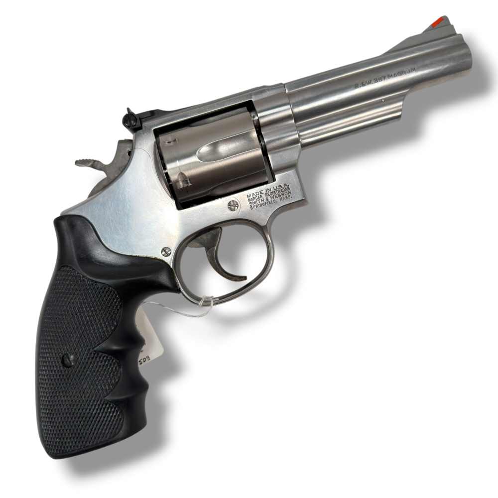 Preowned Smith & Wesson Model 66-4 Stainless Steel SA/DA Revolver .357 Mag\-img-1