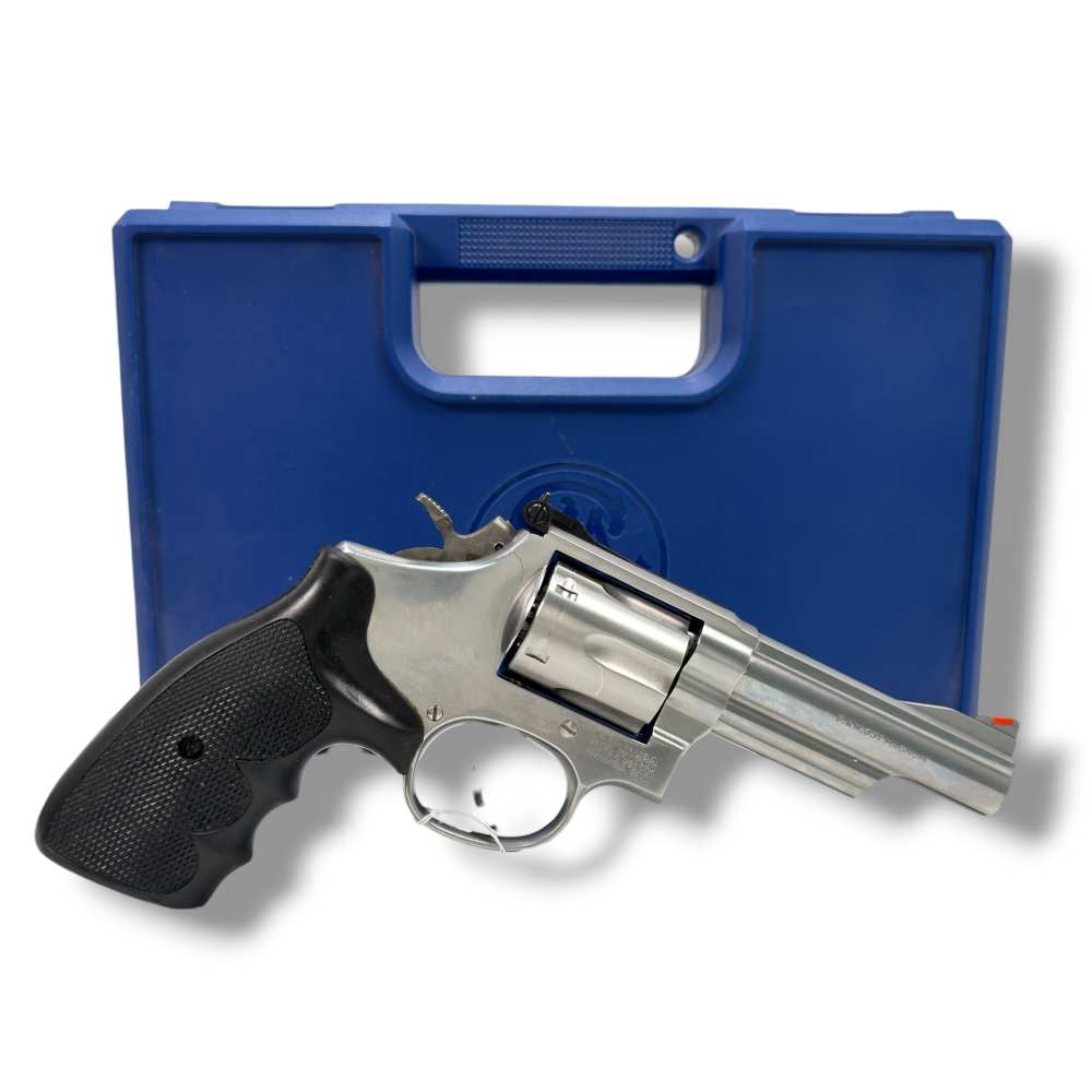 Preowned Smith & Wesson Model 66-4 Stainless Steel SA/DA Revolver .357 Mag\-img-0