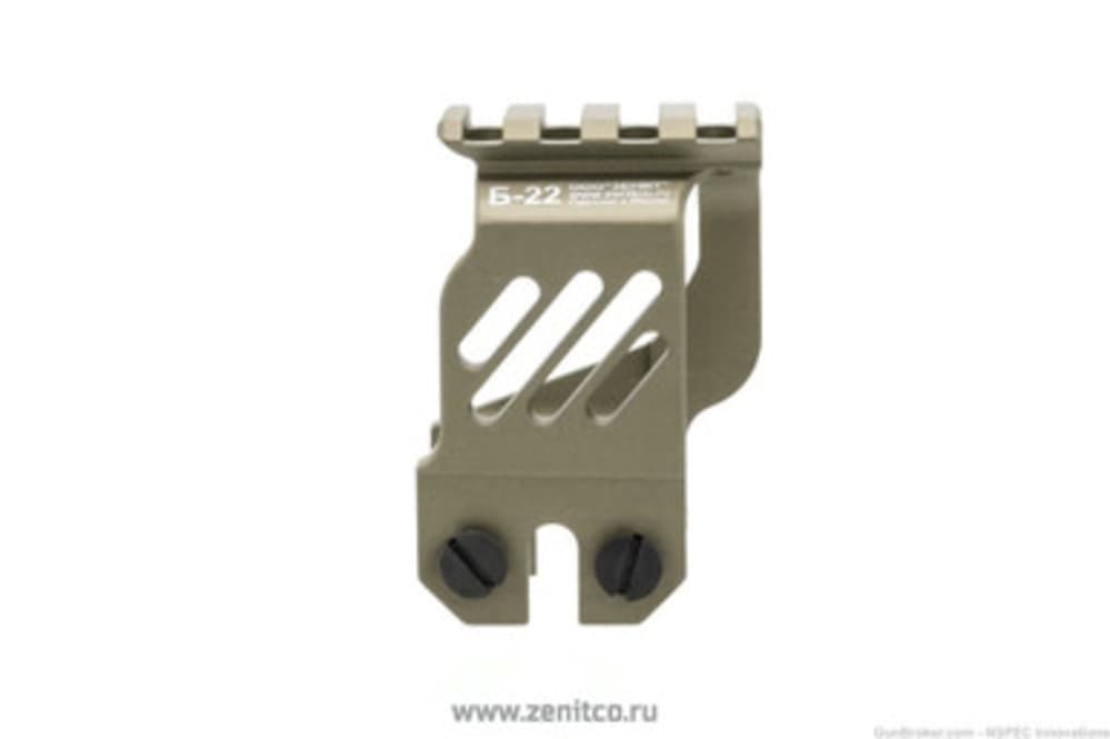 Zenitco B-22 AK Rear Sight Leaf Rail B22 Picatinny Mount-img-0