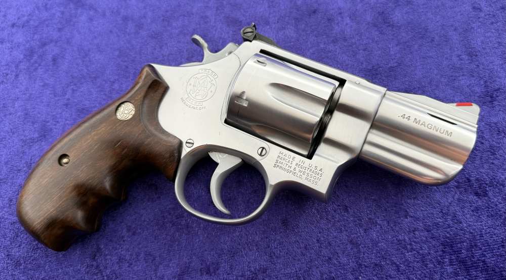 S&W 29-2 Mag-Na-Port Custom 2.5" Ported .44 Mag Combat Stocks Hard Chrome-img-9