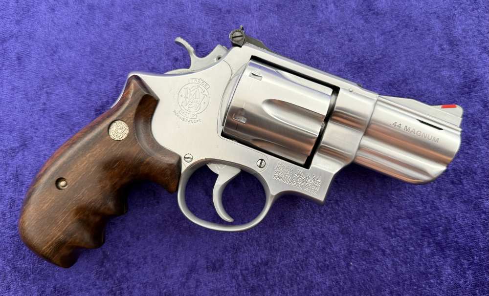 S&W 29-2 Mag-Na-Port Custom 2.5" Ported .44 Mag Combat Stocks Hard Chrome-img-8