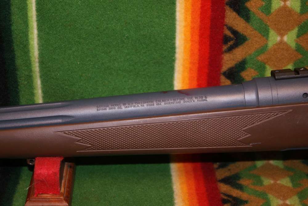 Savage model 10 6.5 Creedmoor 24" Hvy Barrel cerakoted-img-1