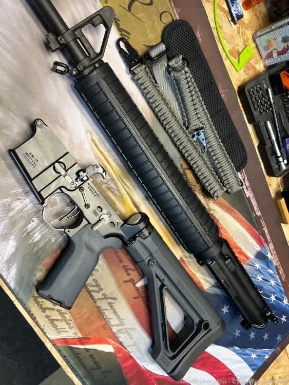 20in (556) AM-15 BLK/GRY MFG AR15 Retro Rifle “Gray Man” -CWRAY-img-46