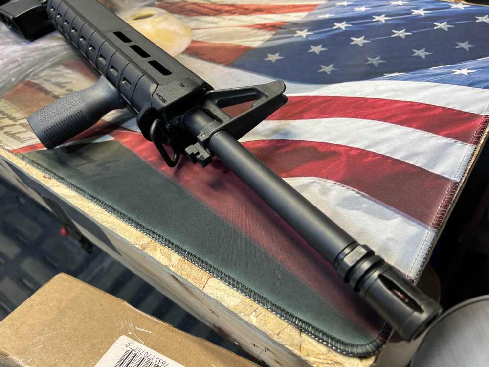 20in (556) AM-15 BLK/GRY MFG AR15 Retro Rifle “Gray Man” -CWRAY-img-40