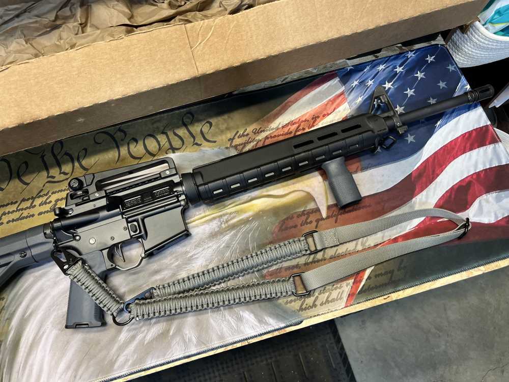 20in (556) AM-15 BLK/GRY MFG AR15 Retro Rifle “Gray Man” -CWRAY-img-31