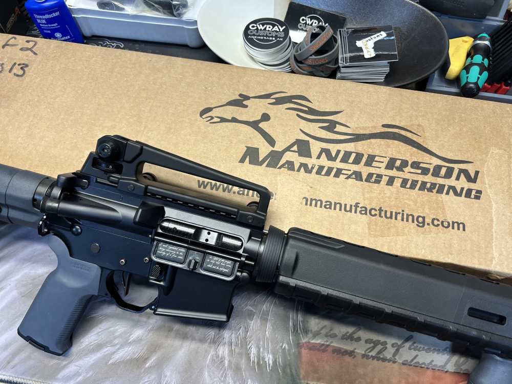 20in (556) AM-15 BLK/GRY MFG AR15 Retro Rifle “Gray Man” -CWRAY-img-36