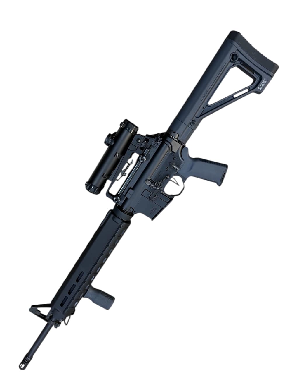 20in (556) AM-15 BLK/GRY MFG AR15 Retro Rifle “Gray Man” -CWRAY-img-2