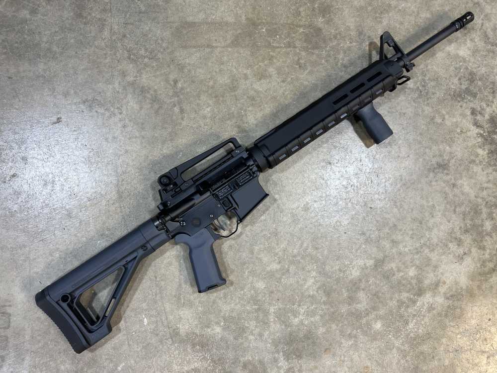 20in (556) AM-15 BLK/GRY MFG AR15 Retro Rifle “Gray Man” -CWRAY-img-38
