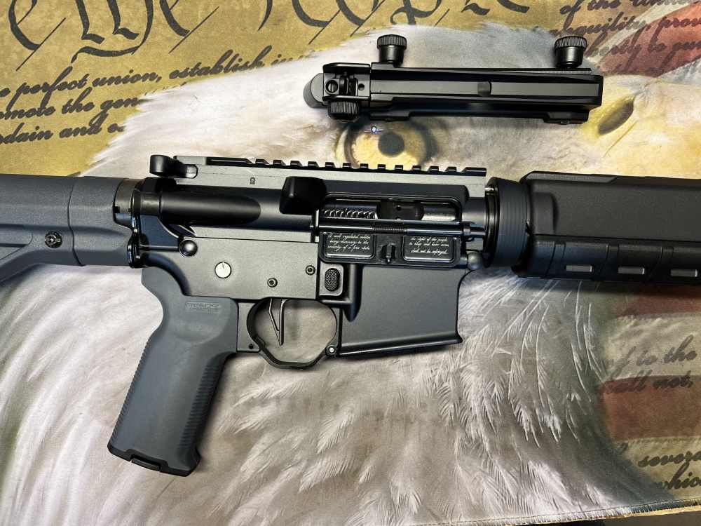 20in (556) AM-15 BLK/GRY MFG AR15 Retro Rifle “Gray Man” -CWRAY-img-44